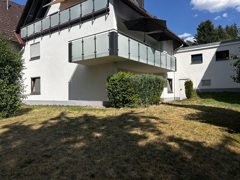Zwei-Zimmer-Wohnung in Brigachtal: Erdgeschoss mit Gartenanteil